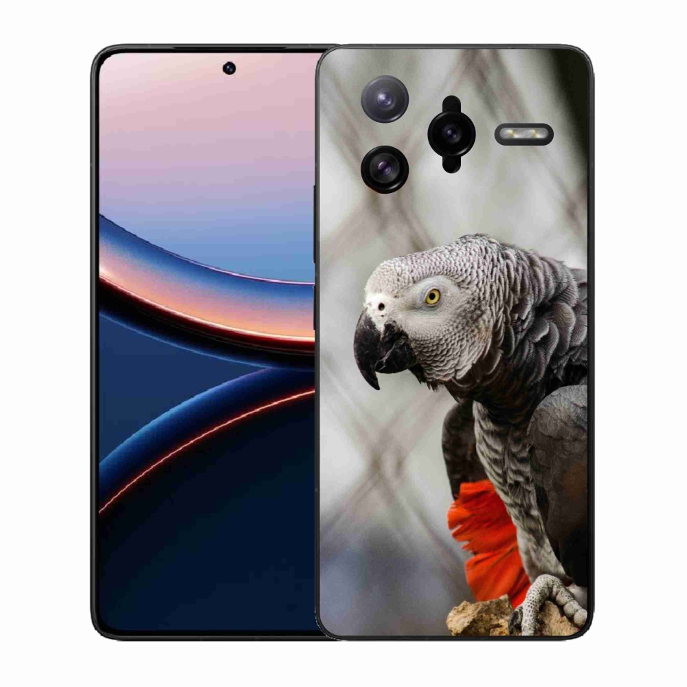 Gelový kryt mmCase na Xiaomi Poco F7 Ultra - papoušek žako 3