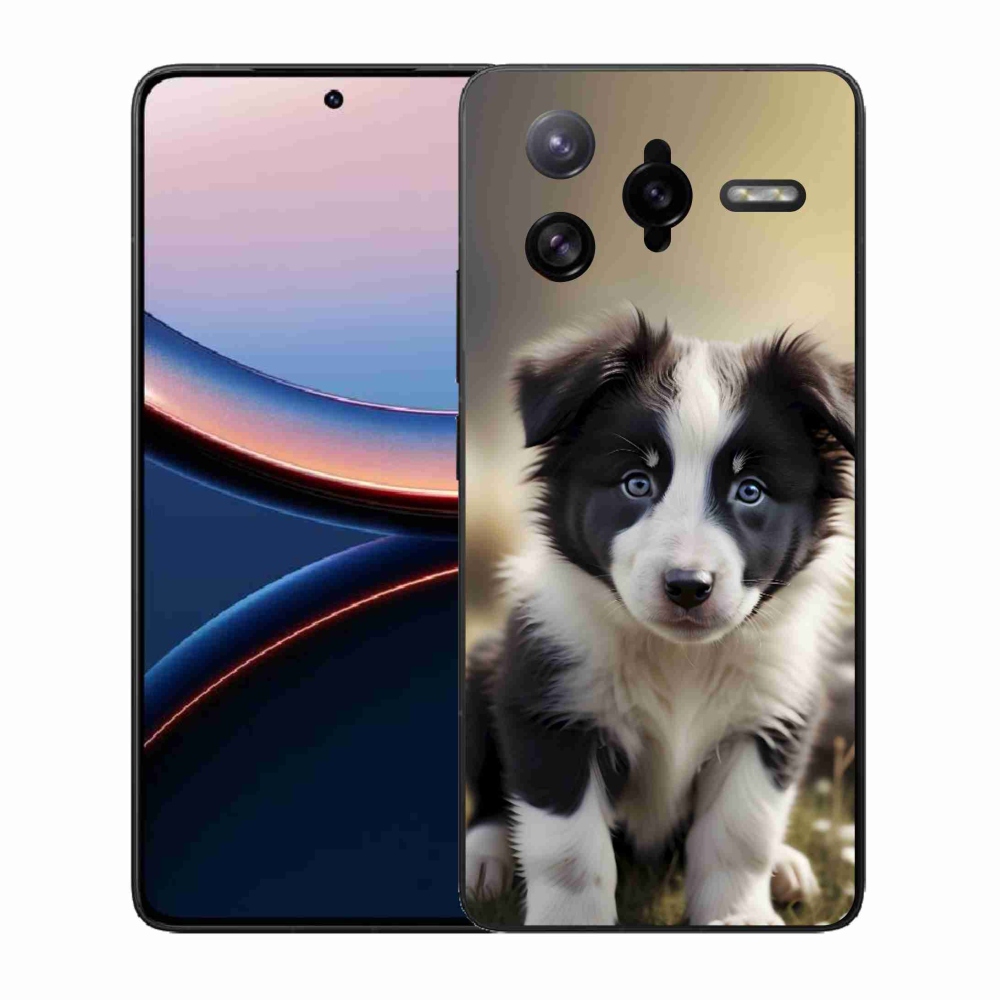 Gelový kryt mmCase na Xiaomi Poco F7 Ultra - roztomilá border kolie