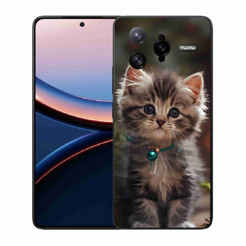 Gelový kryt mmCase na Xiaomi Poco F7 Ultra - roztomilé kotě 11