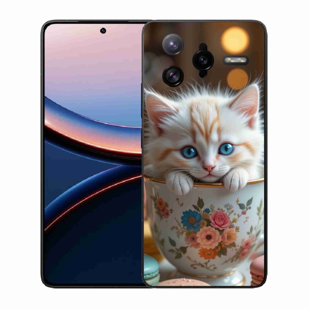 Gelový kryt mmCase na Xiaomi Poco F7 Ultra - roztomilé kotě 6