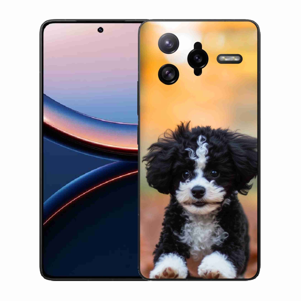 Gelový kryt mmCase na Xiaomi Poco F7 Ultra - roztomilé štěně 2