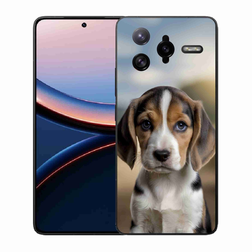 Gelový kryt mmCase na Xiaomi Poco F7 Ultra - roztomilý bígl