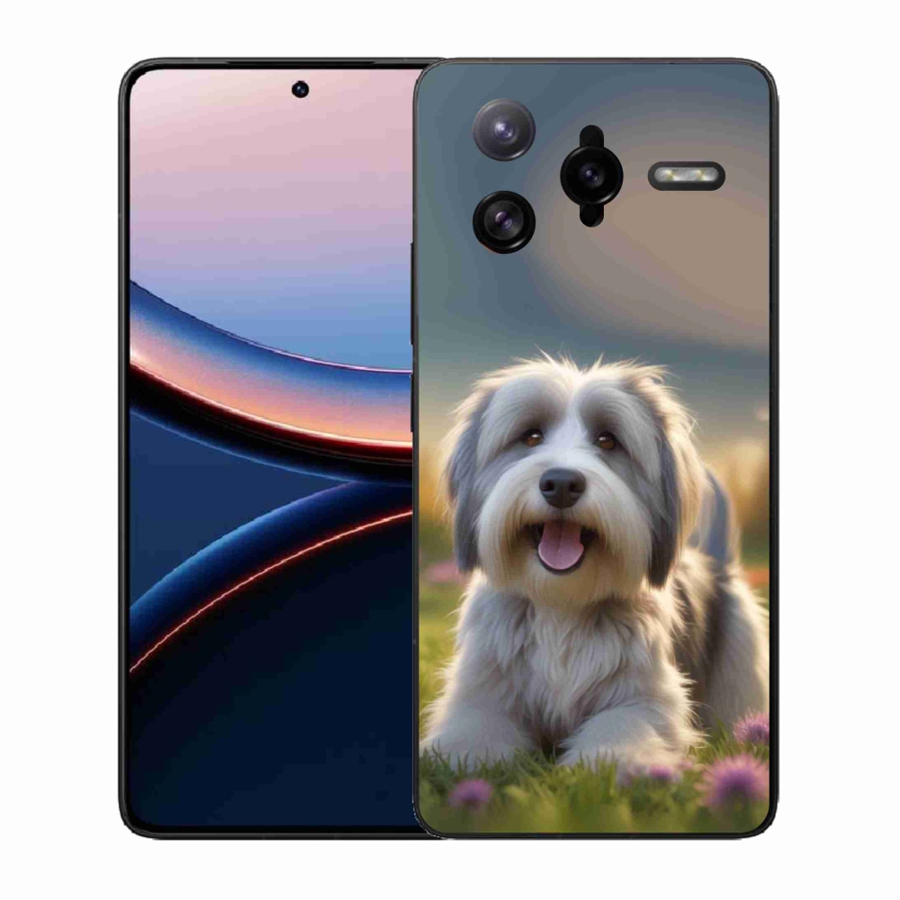 Gelový kryt mmCase na Xiaomi Poco F7 Ultra - roztomilý havanský psík