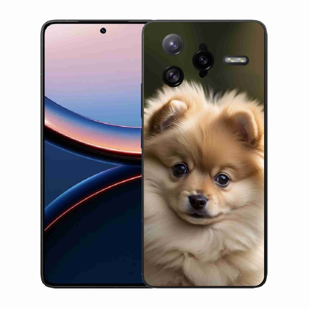 Gelový kryt mmCase na Xiaomi Poco F7 Ultra - roztomilý pomeranian 2