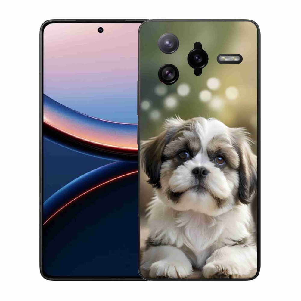 Gelový kryt mmCase na Xiaomi Poco F7 Ultra - roztomilý shih-tzu