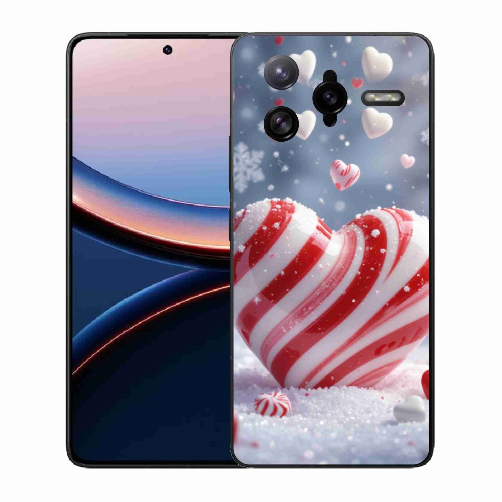 Gelový kryt mmCase na Xiaomi Poco F7 Ultra - sladké srdce