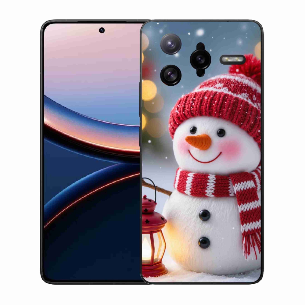 Gelový kryt mmCase na Xiaomi Poco F7 Ultra - sněhulák 2