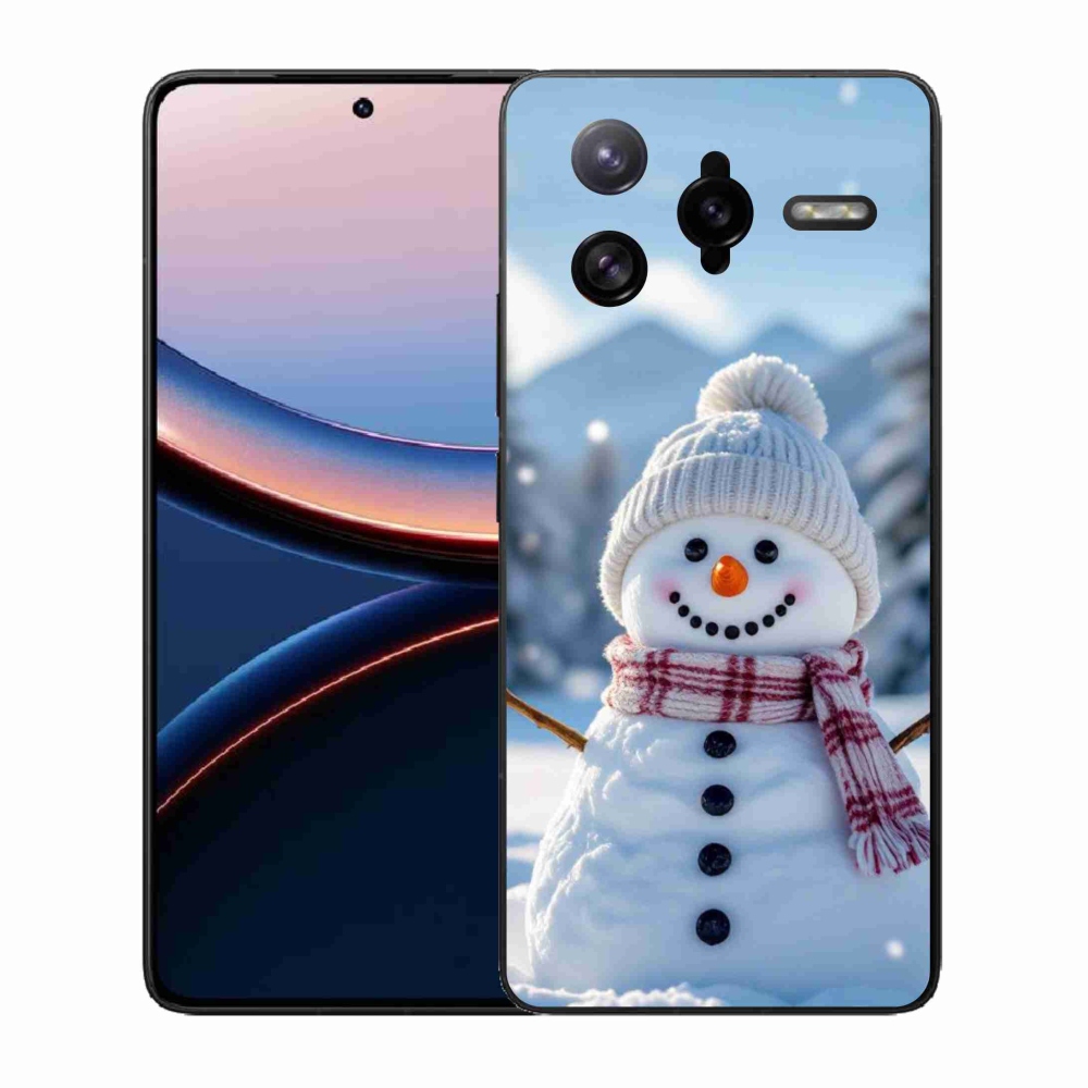 Gelový kryt mmCase na Xiaomi Poco F7 Ultra - sněhulák 3