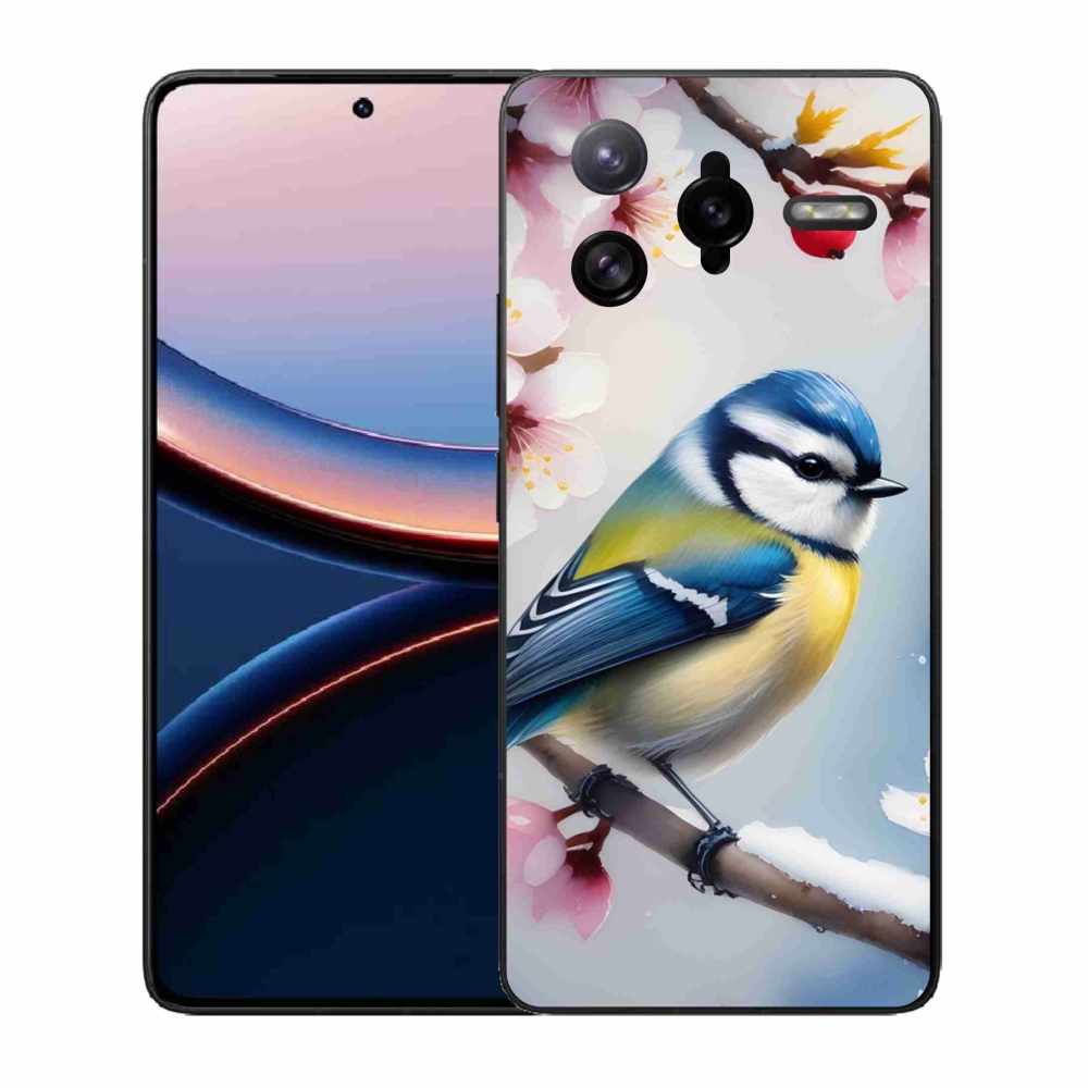 Gelový kryt mmCase na Xiaomi Poco F7 Ultra - sýkorka