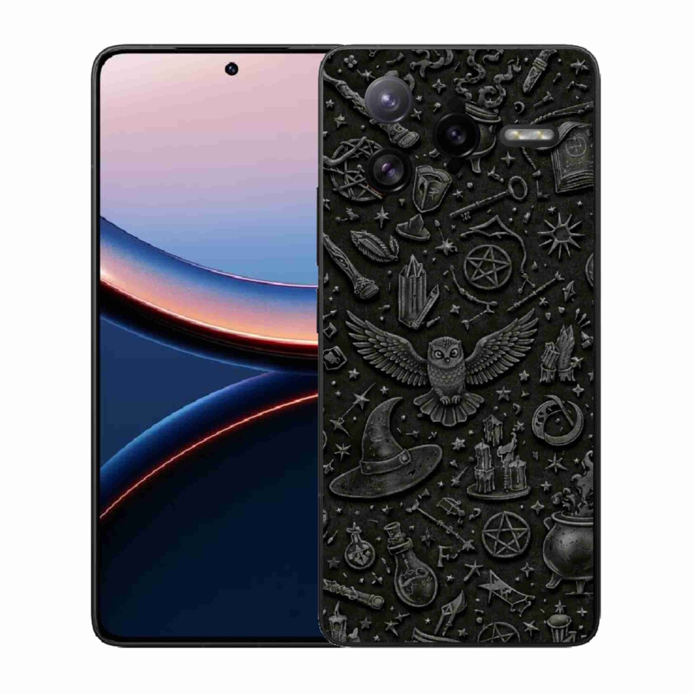 Gelový kryt mmCase na Xiaomi Poco F7 Ultra - tmavý magický svět