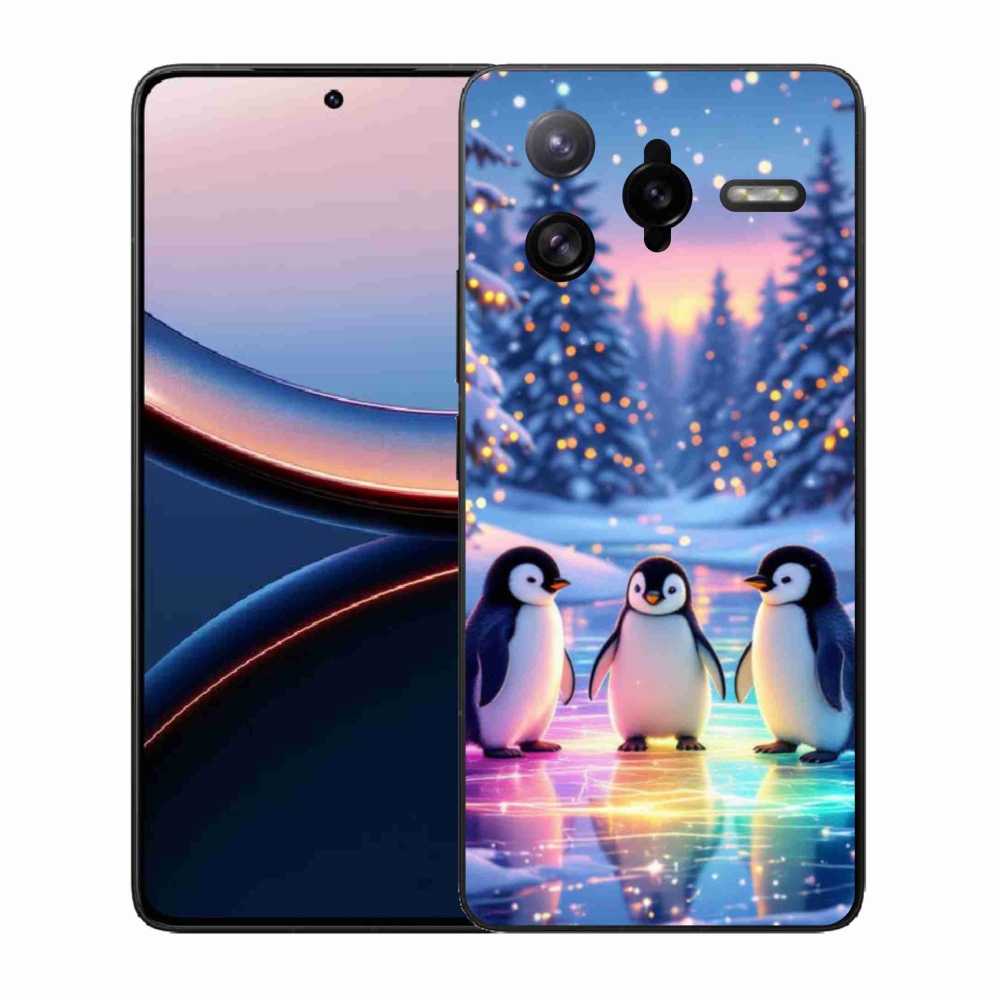 Gelový kryt mmCase na Xiaomi Poco F7 Ultra - tučnáci