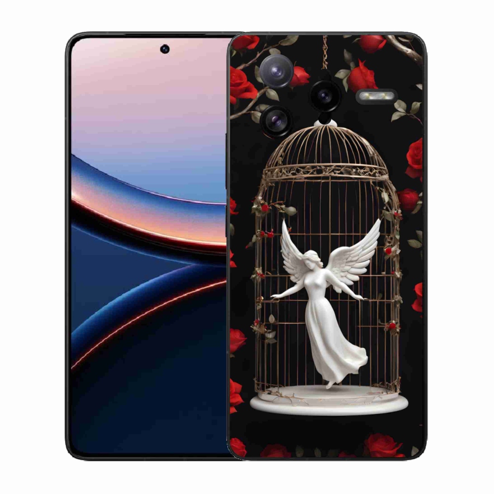 Gelový kryt mmCase na Xiaomi Poco F7 Ultra - uvězněný anděl