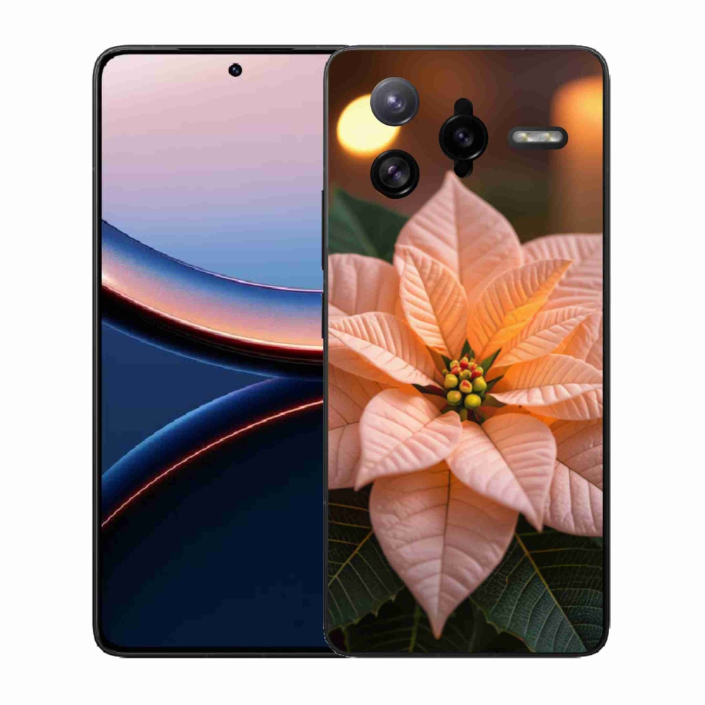 Gelový kryt mmCase na Xiaomi Poco F7 Ultra - vánoční hvězda