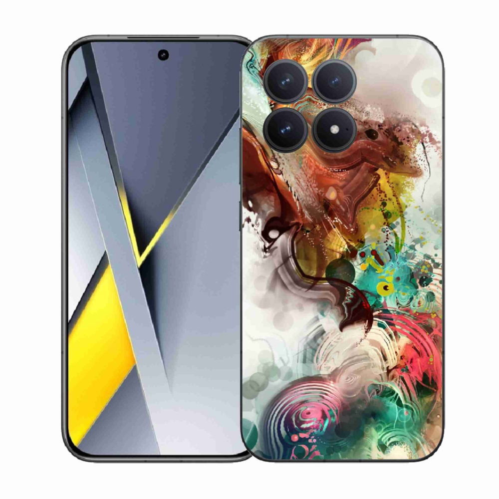 Gelový kryt mmCase na Xiaomi Poco F8 Pro - abstrakt 1