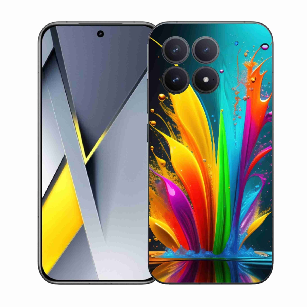 Gelový kryt mmCase na Xiaomi Poco F8 Pro - abstraktní motiv 1