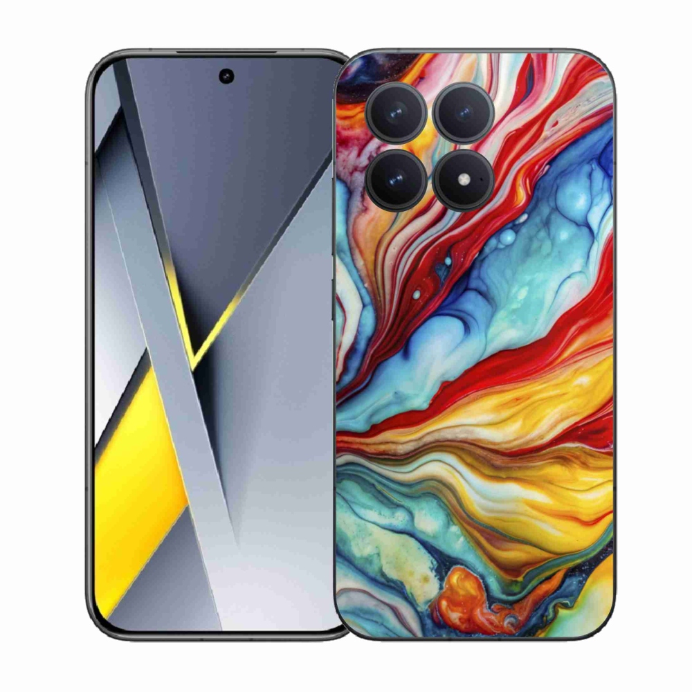 Gelový kryt mmCase na Xiaomi Poco F8 Pro - abstraktní motiv 58