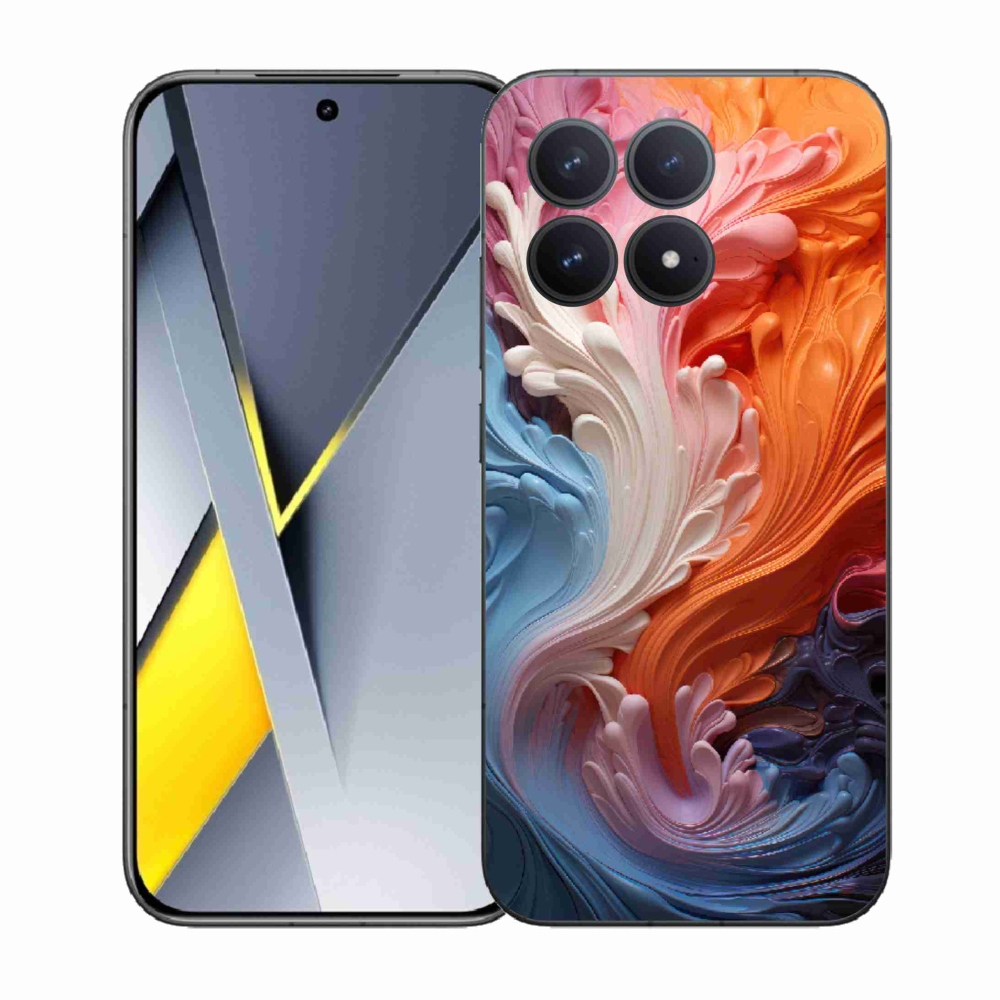 Gelový kryt mmCase na Xiaomi Poco F8 Pro - abstraktní motiv 8