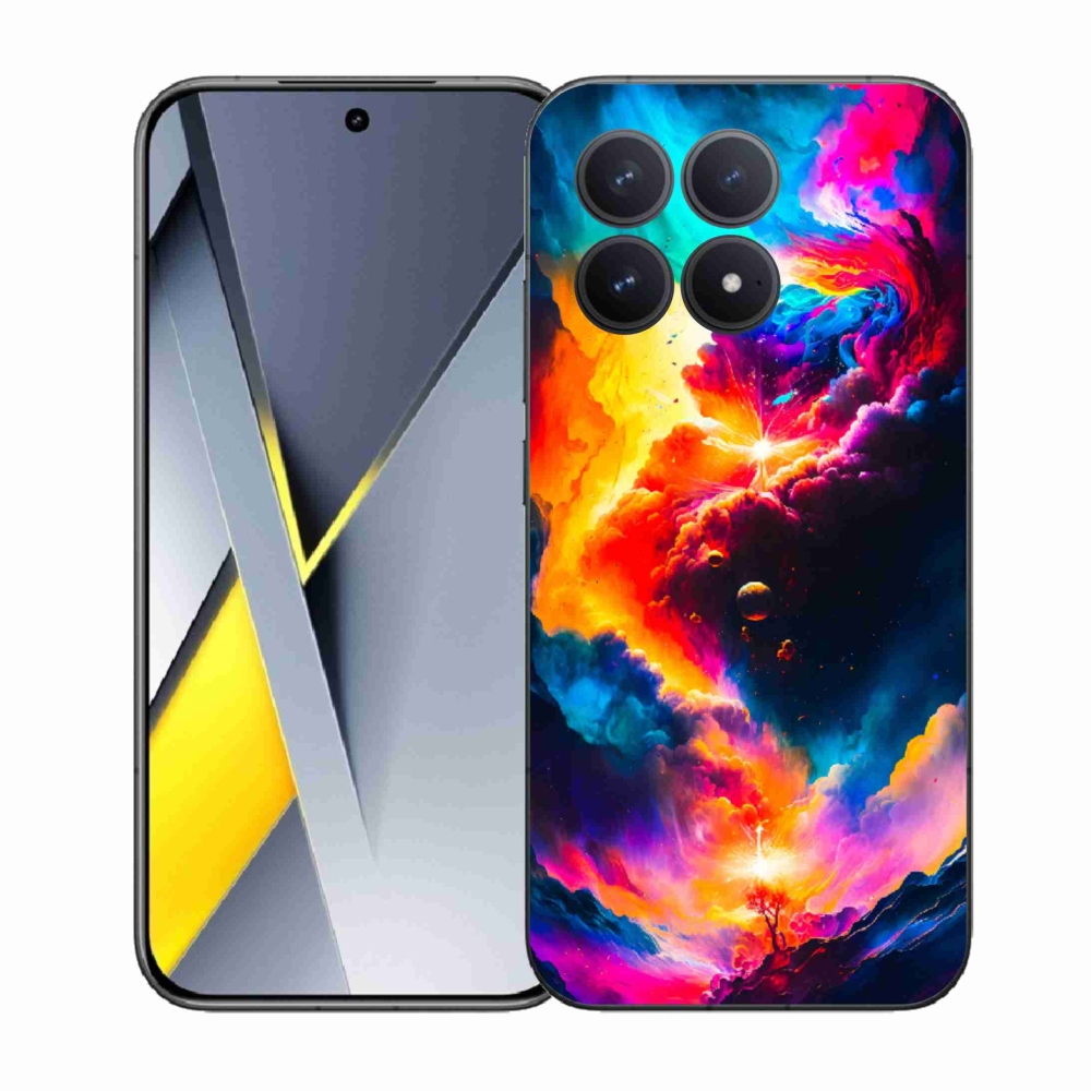 Gelový kryt mmCase na Xiaomi Poco F8 Pro - abstraktní motiv