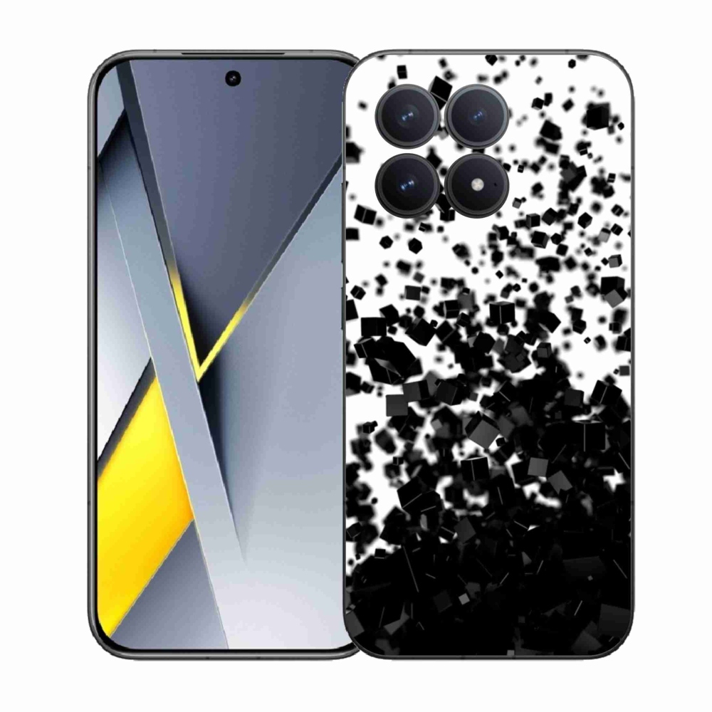 Gelový kryt mmCase na Xiaomi Poco F8 Pro - abstraktní vzor 1