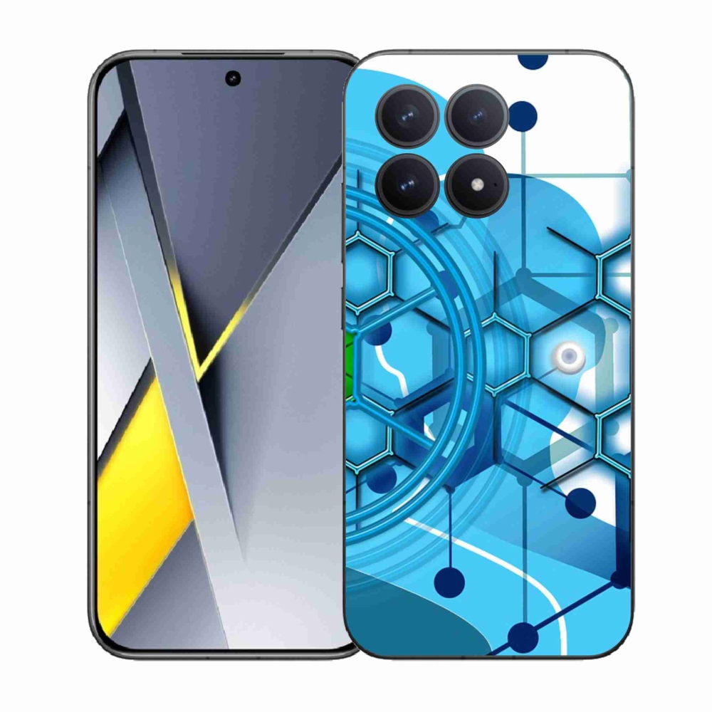 Gelový kryt mmCase na Xiaomi Poco F8 Pro - abstraktní vzor 2