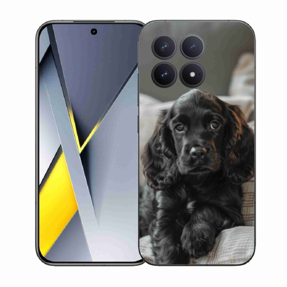 Gelový kryt mmCase na Xiaomi Poco F8 Pro - anglický kokršpaněl