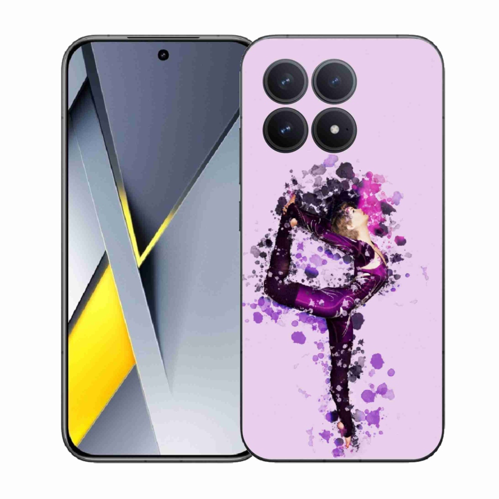 Gelový kryt mmCase na Xiaomi Poco F8 Pro - baletka