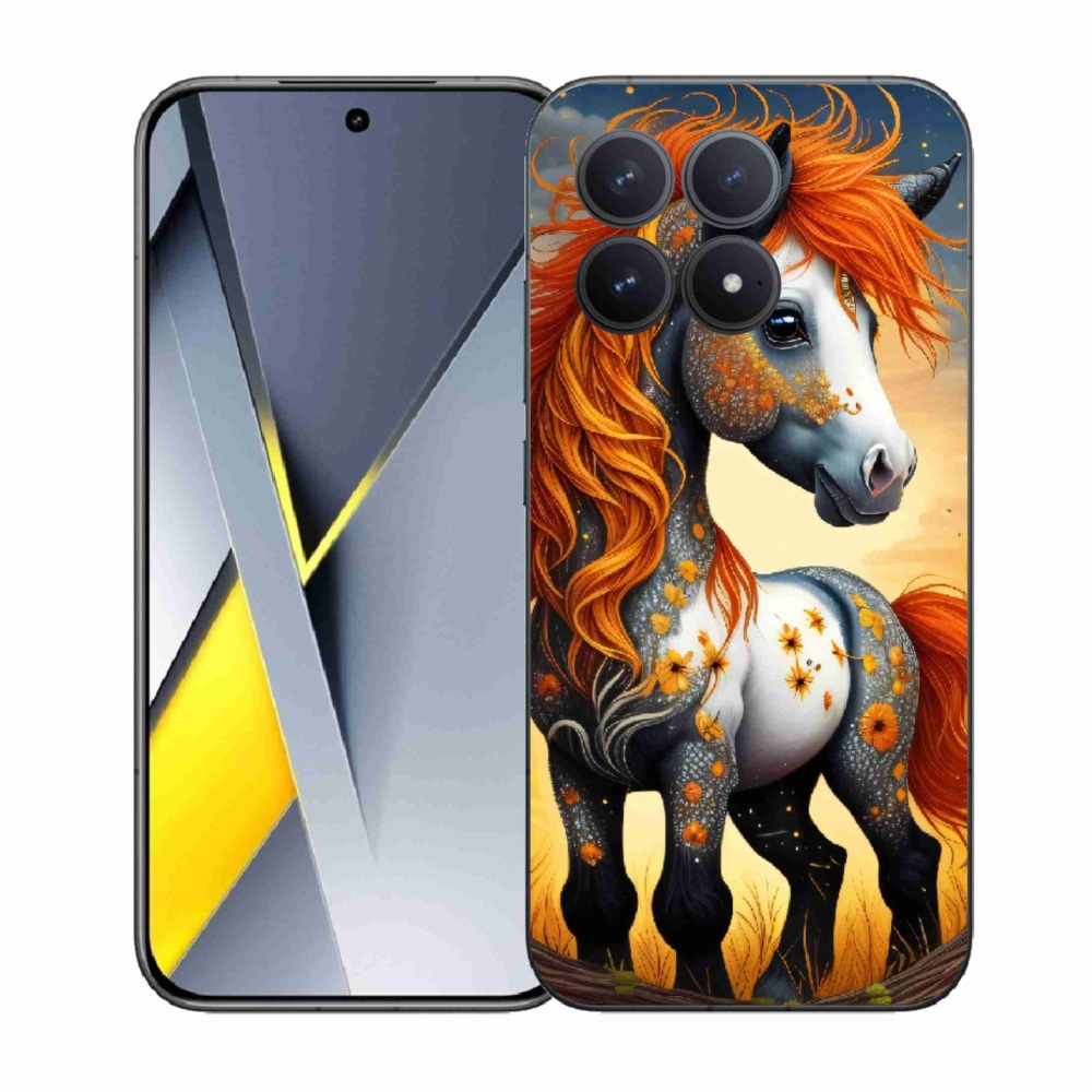 Gelový kryt mmCase na Xiaomi Poco F8 Pro - barevný poník