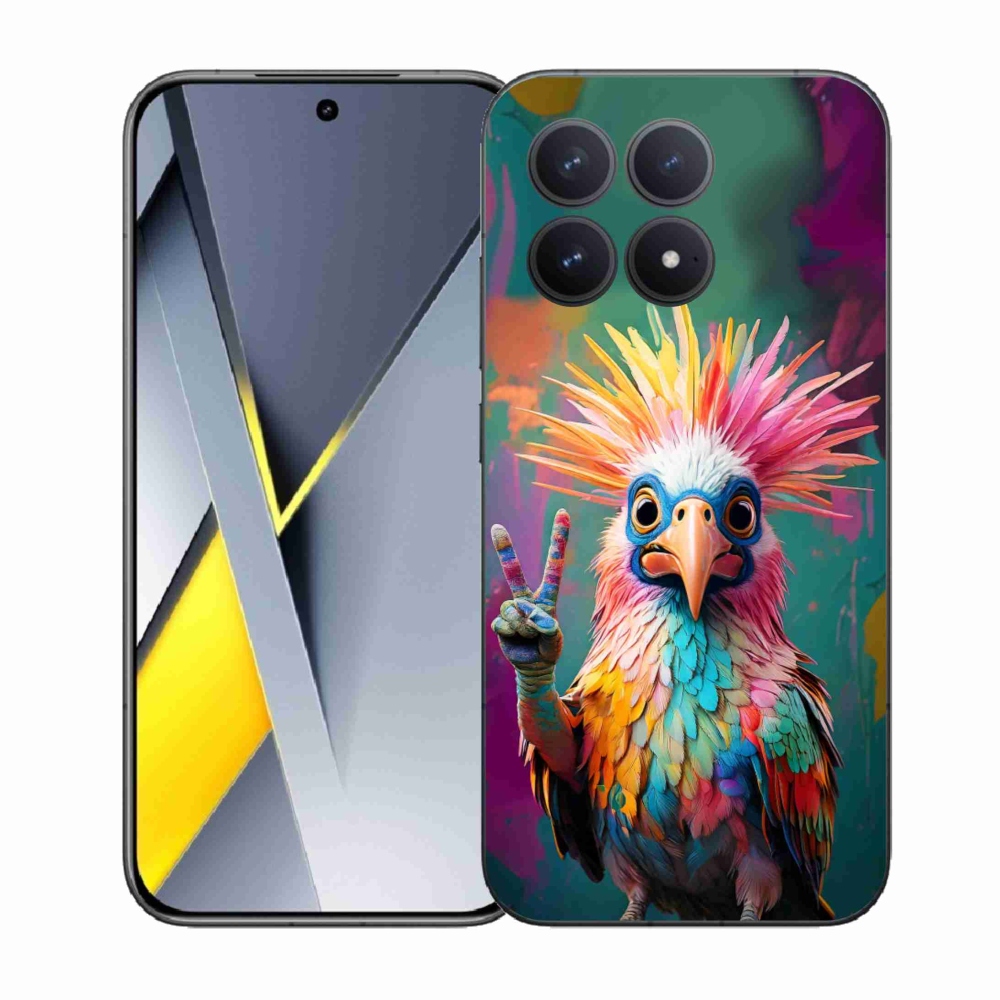 Gelový kryt mmCase na Xiaomi Poco F8 Pro - barevný rebel