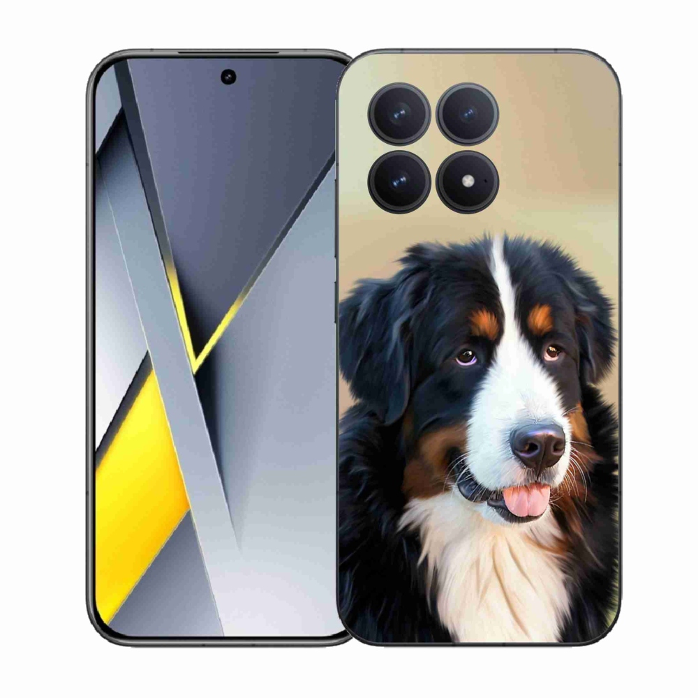 Gelový kryt mmCase na Xiaomi Poco F8 Pro - bernský salašnický pes