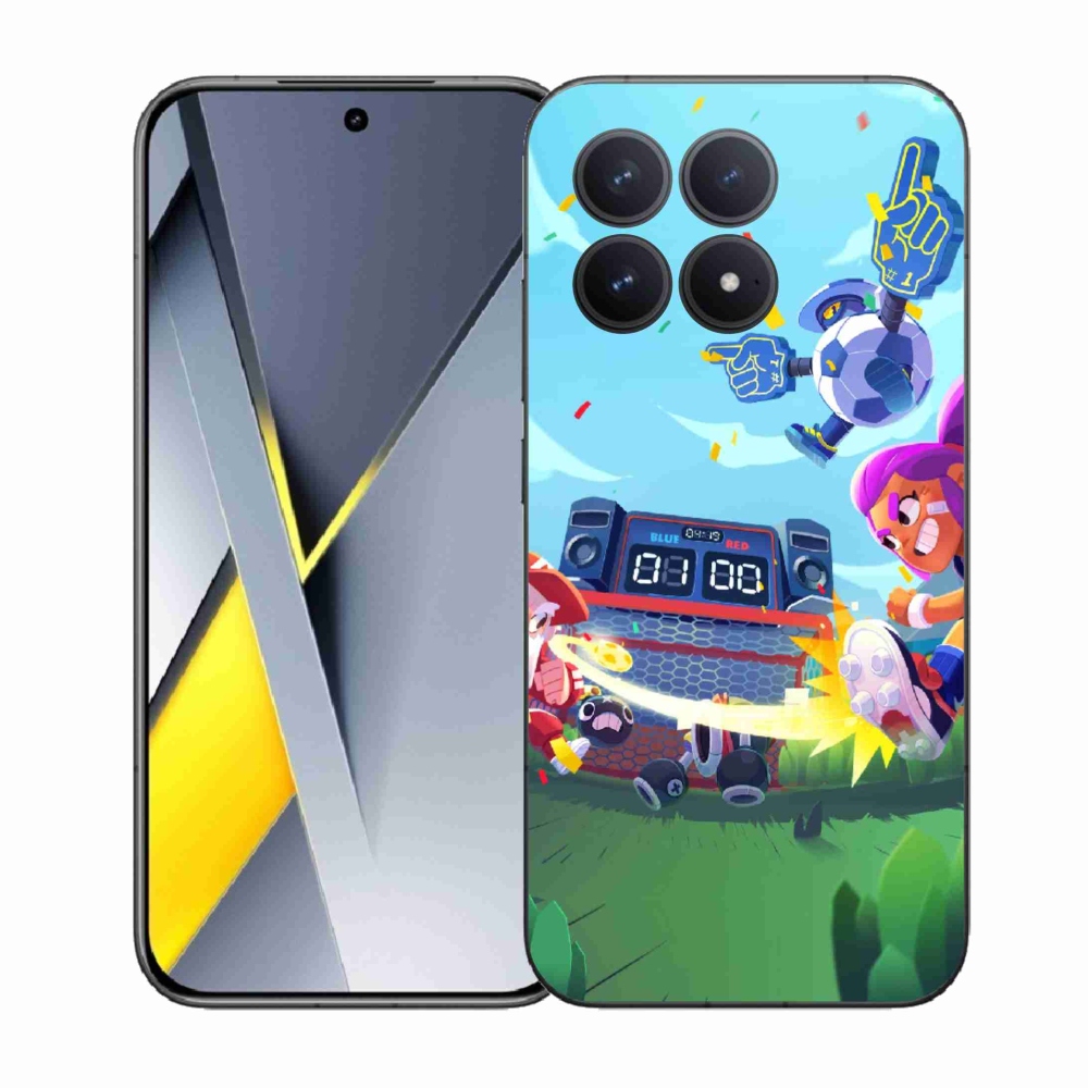 Gelový kryt mmCase na Xiaomi Poco F8 Pro - brawl stars 1
