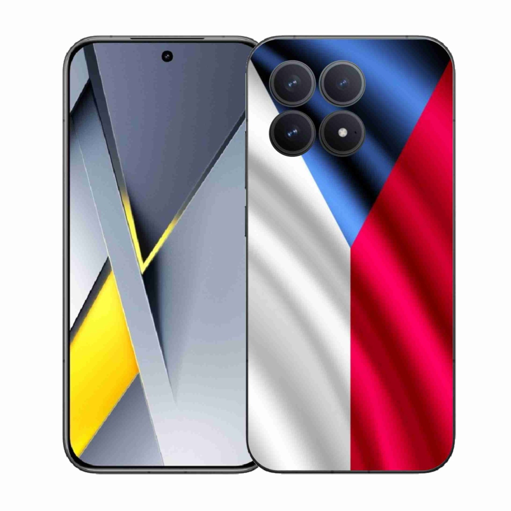 Gelový kryt mmCase na Xiaomi Poco F8 Pro - česká vlajka