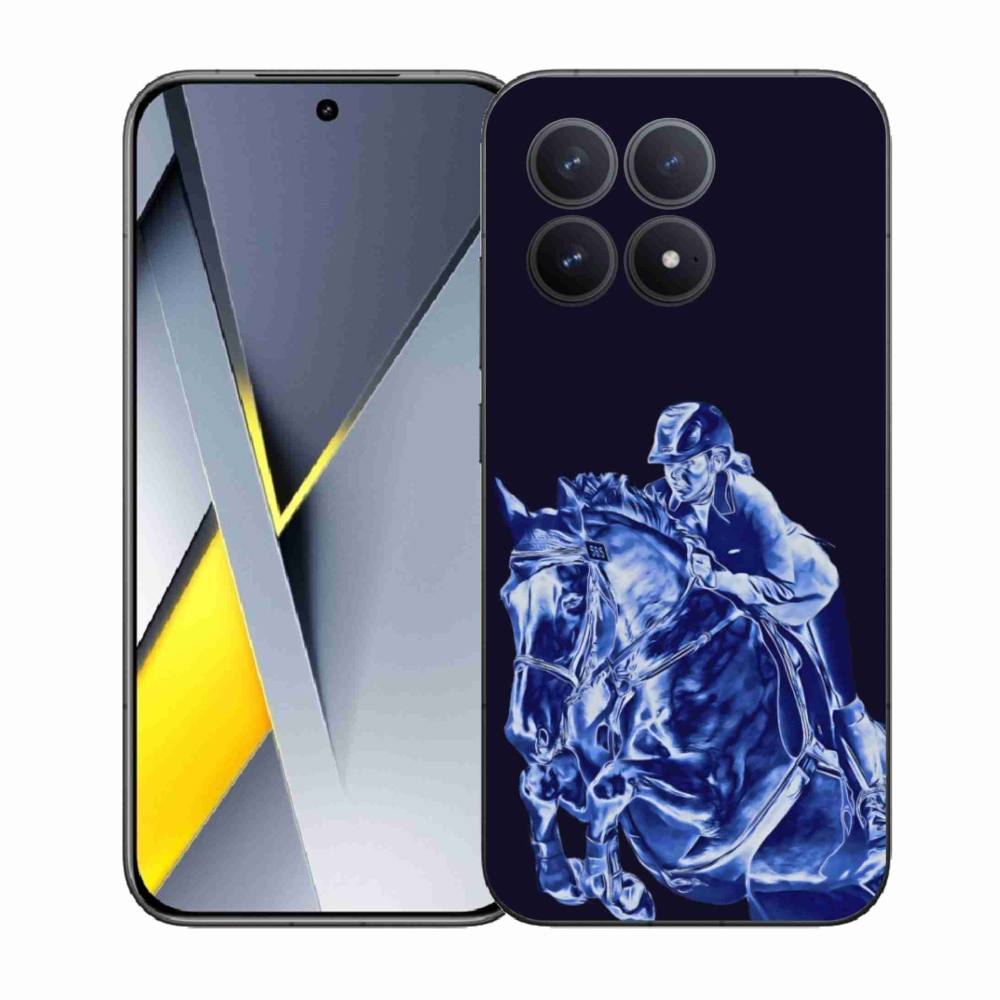 Gelový kryt mmCase na Xiaomi Poco F8 Pro - dostihový kůň