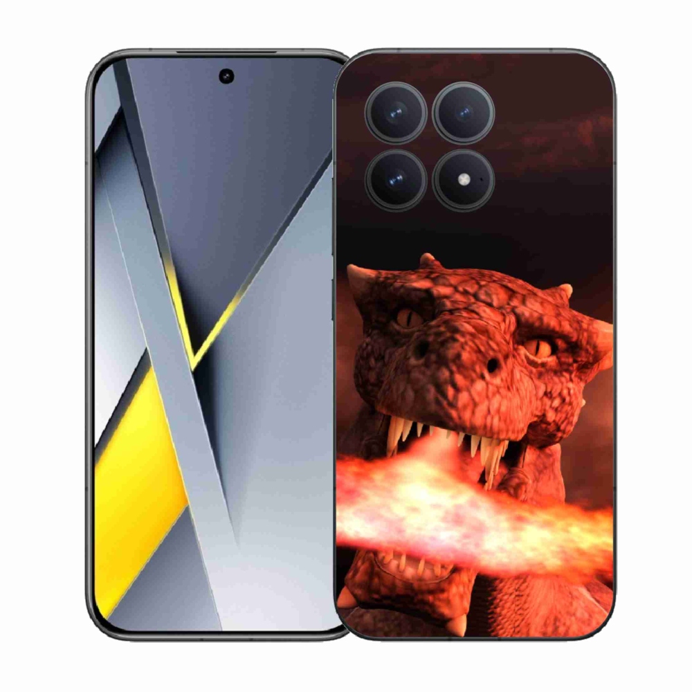 Gelový kryt mmCase na Xiaomi Poco F8 Pro - drak