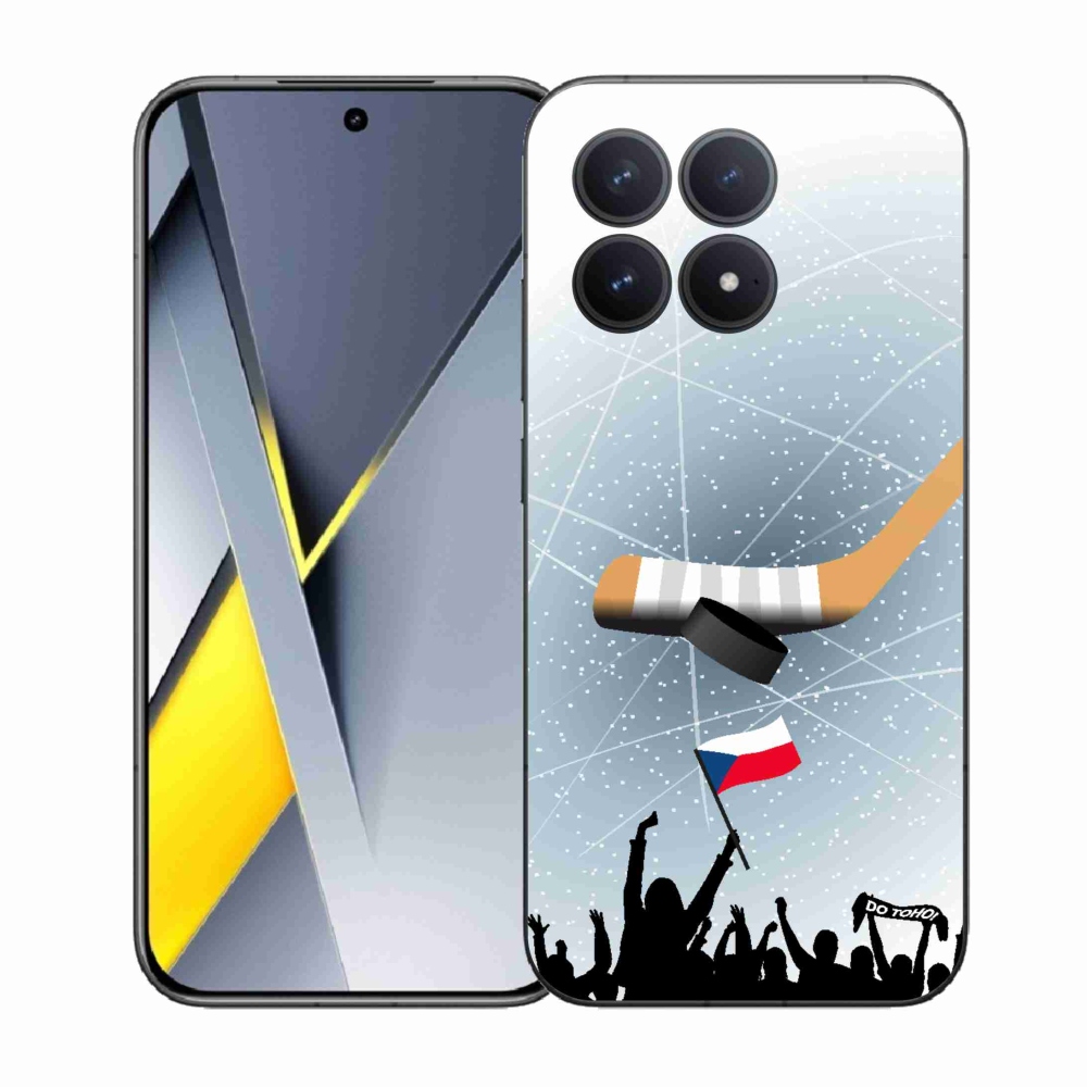 Gelový kryt mmCase na Xiaomi Poco F8 Pro - fanoušci hokeje