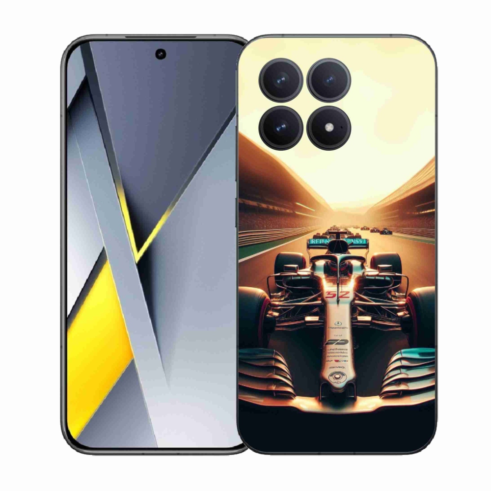 Gelový kryt mmCase na Xiaomi Poco F8 Pro - formule 1