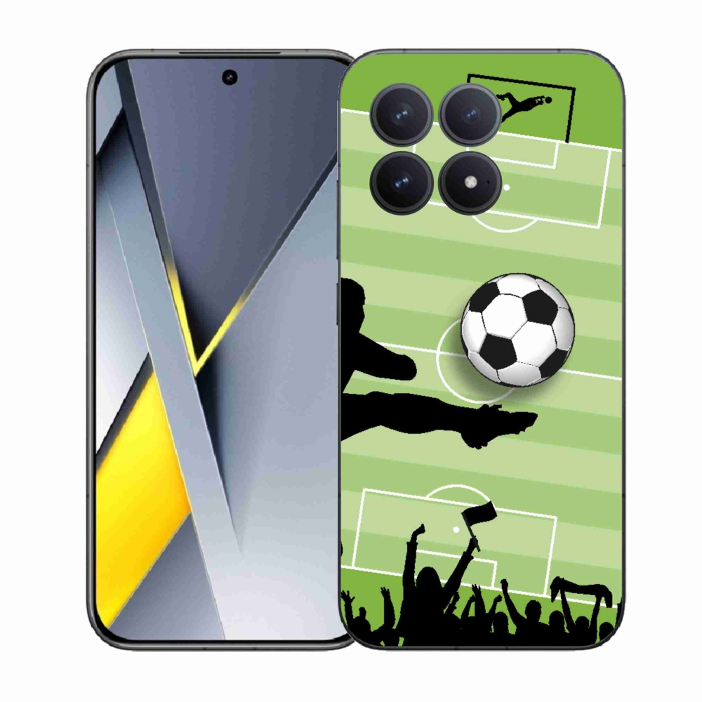 Gelový kryt mmCase na Xiaomi Poco F8 Pro - fotbal 3