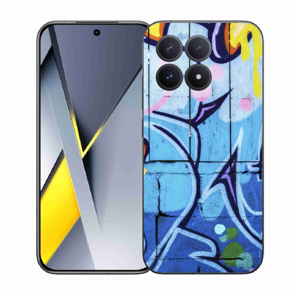 Gelový kryt mmCase na Xiaomi Poco F8 Pro - graffiti