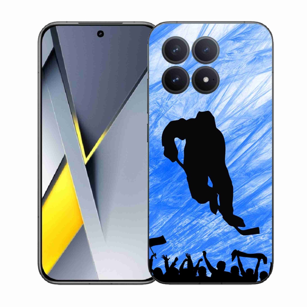 Gelový kryt mmCase na Xiaomi Poco F8 Pro - hokejový hráč