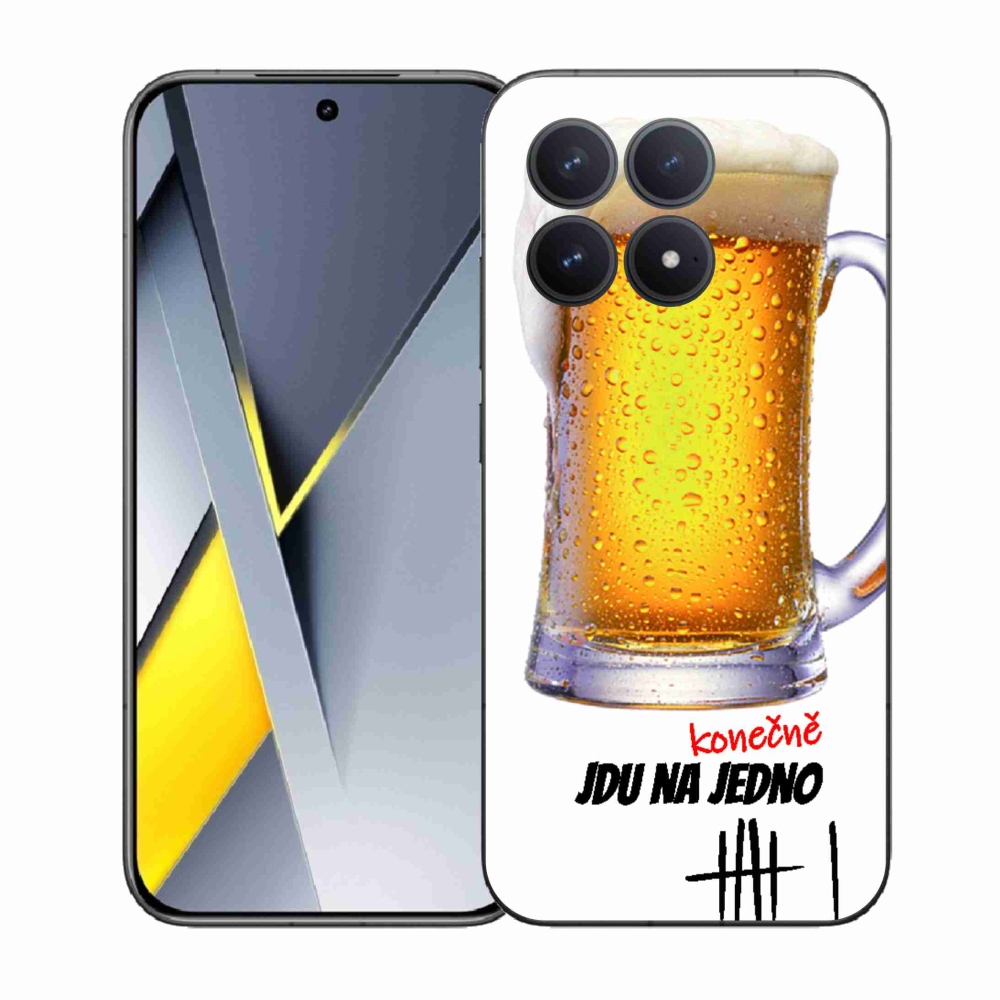 Gelový kryt mmCase na Xiaomi Poco F8 Pro - jdu na jedno