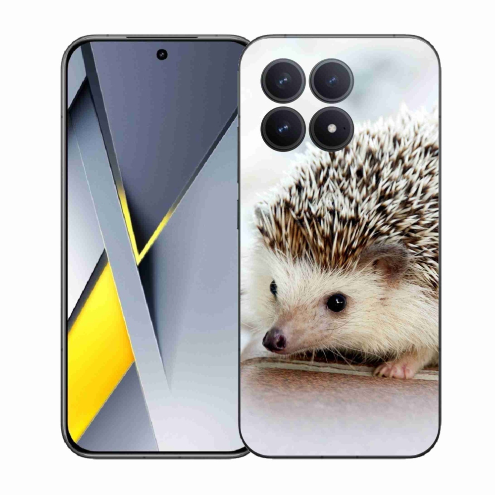 Gelový kryt mmCase na Xiaomi Poco F8 Pro - ježek