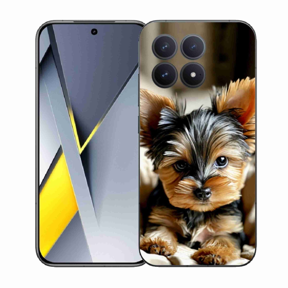 Gelový kryt mmCase na Xiaomi Poco F8 Pro - jorkšír 11