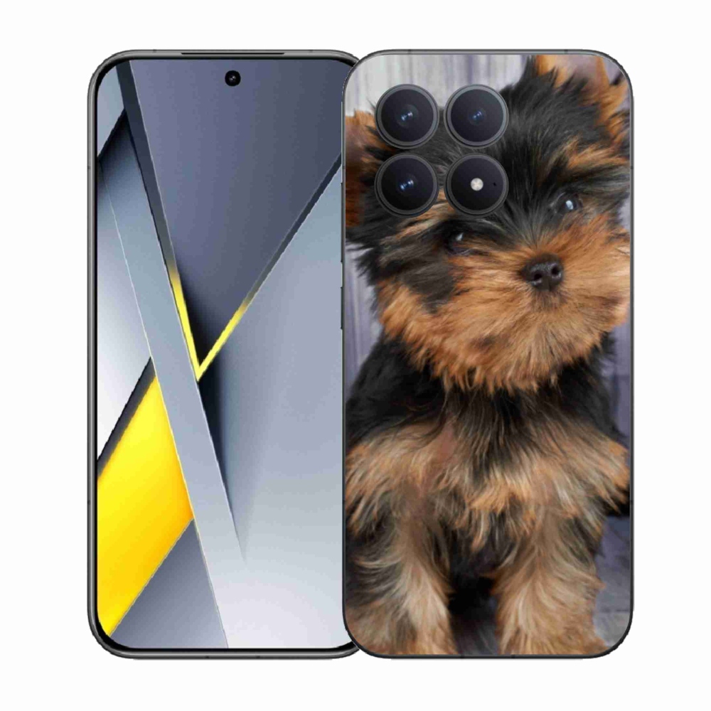 Gelový kryt mmCase na Xiaomi Poco F8 Pro - jorkšír 9