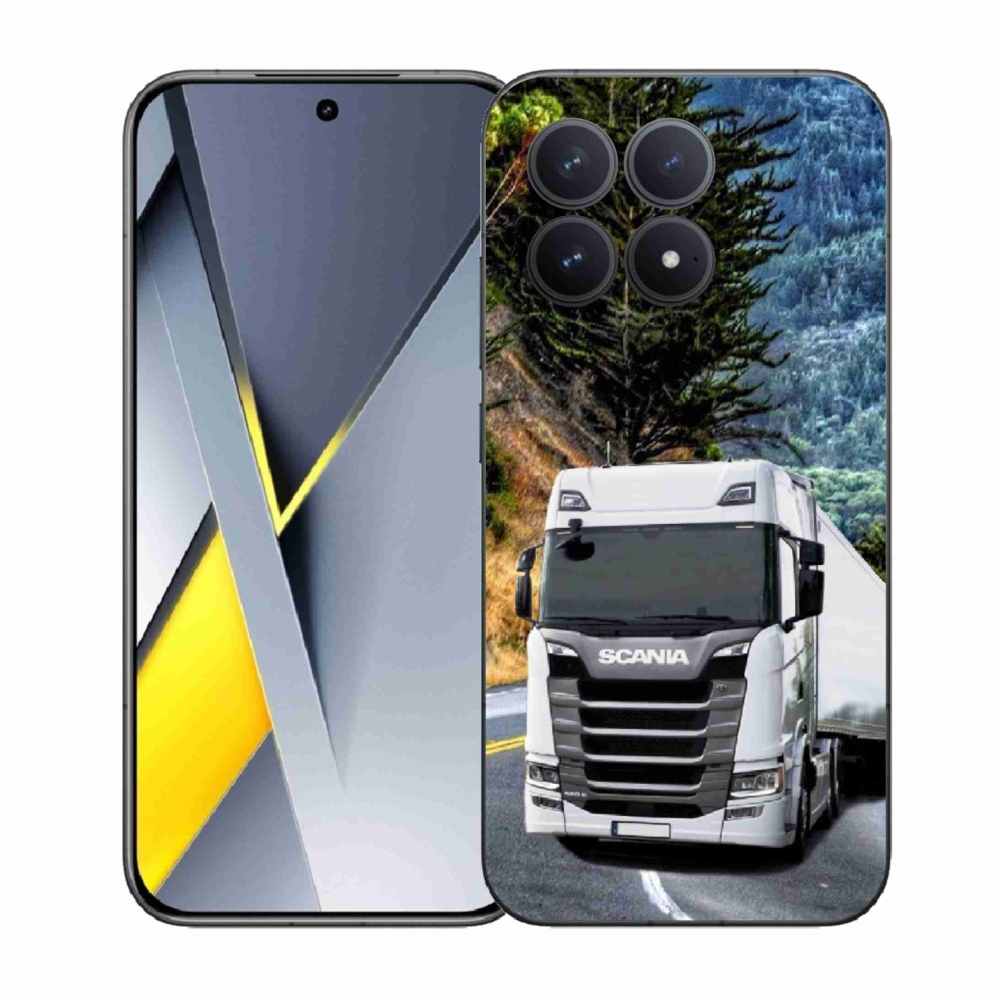 Gelový kryt mmCase na Xiaomi Poco F8 Pro - kamion 1