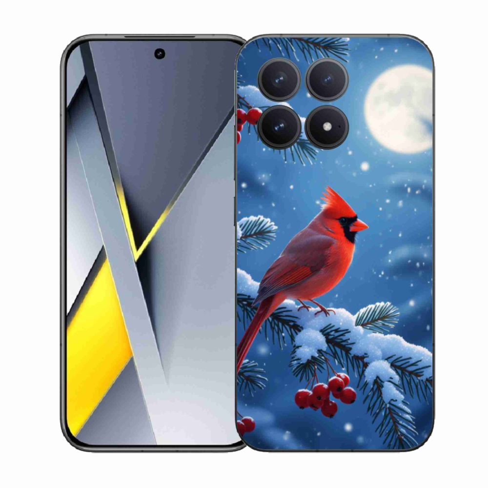 Gelový kryt mmCase na Xiaomi Poco F8 Pro - kardinál červený