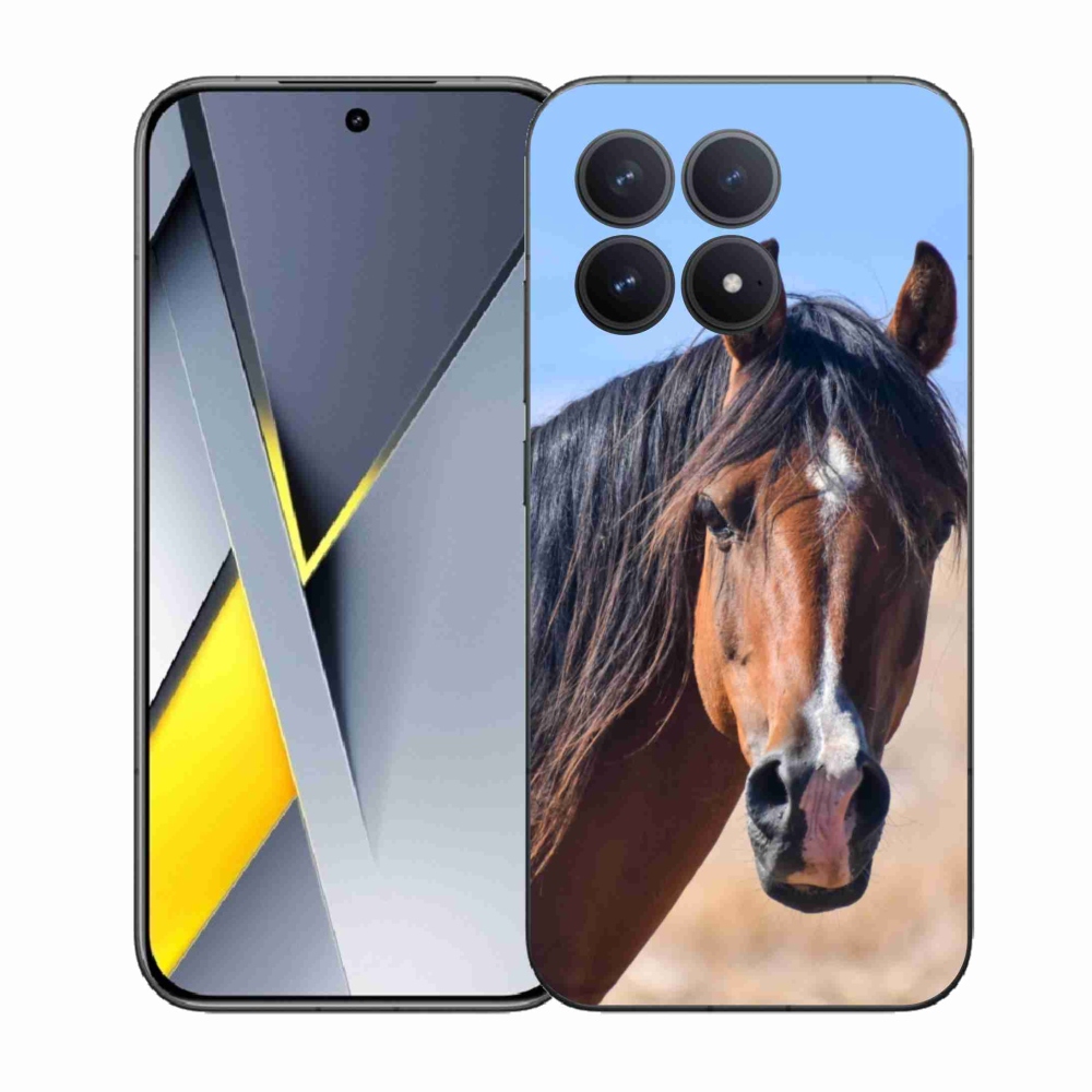 Gelový kryt mmCase na Xiaomi Poco F8 Pro - klidný kůň
