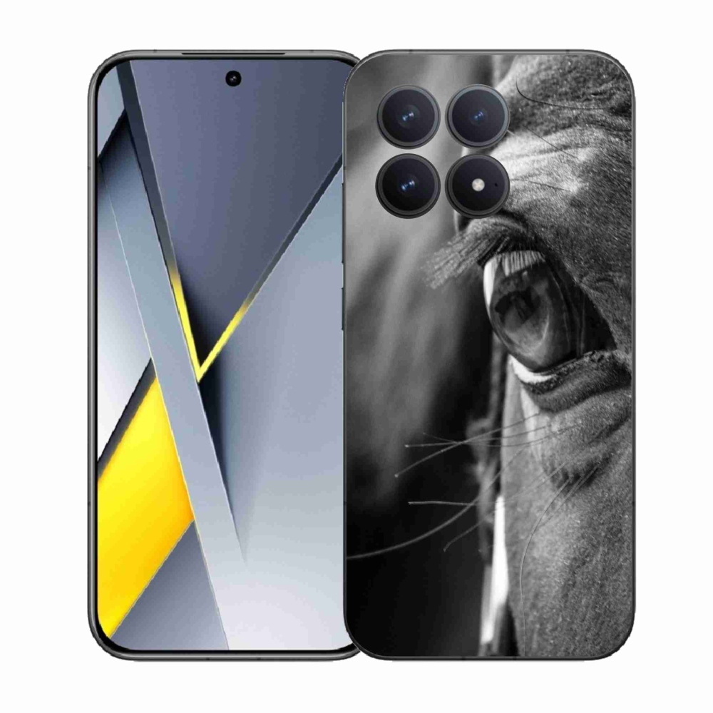 Gelový kryt mmCase na Xiaomi Poco F8 Pro - koňský pohled