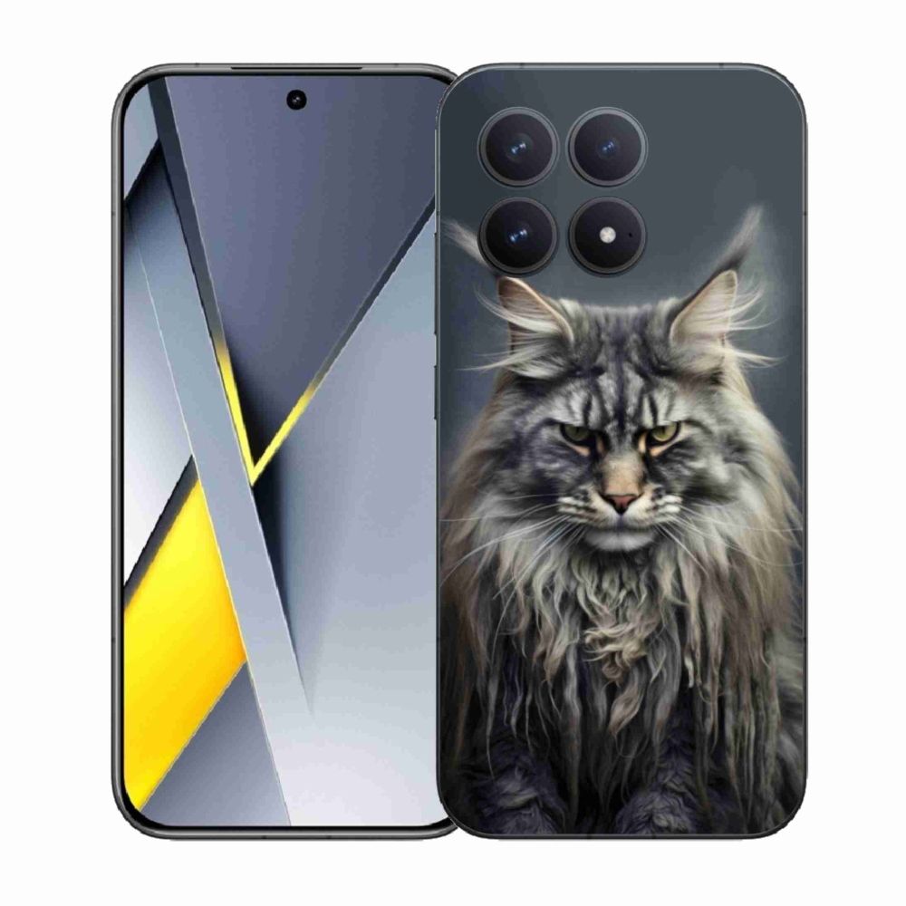 Gelový kryt mmCase na Xiaomi Poco F8 Pro - kočíčí pohled 4