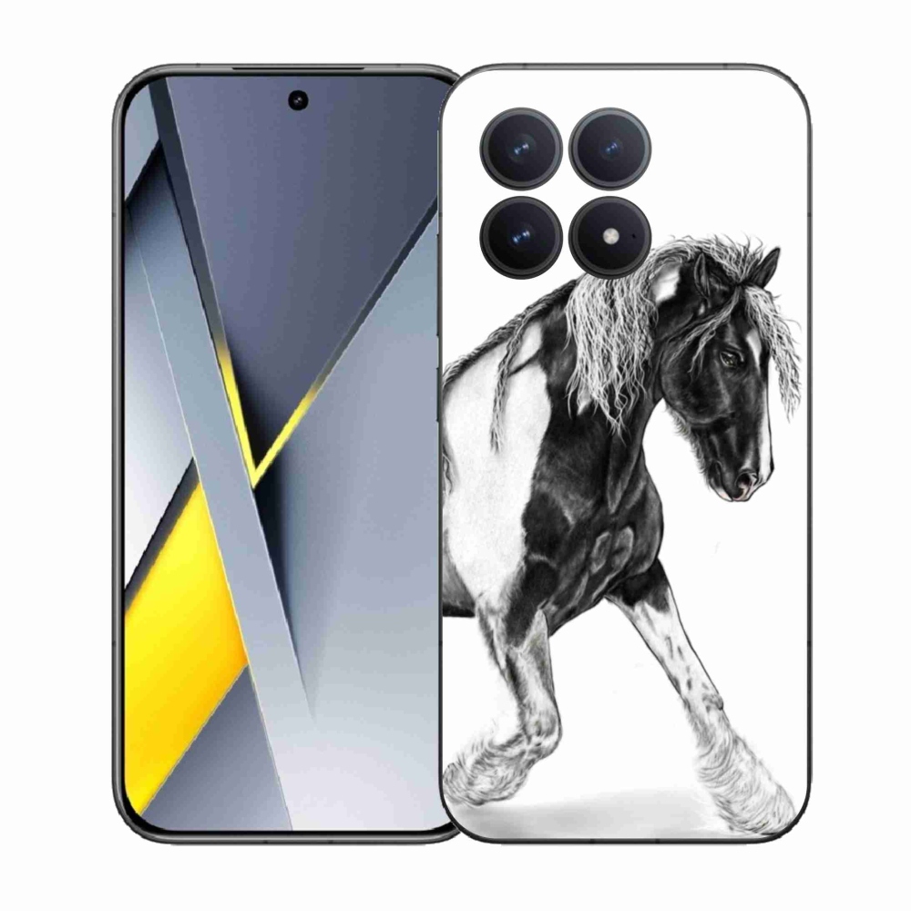 Gelový kryt mmCase na Xiaomi Poco F8 Pro - kůň