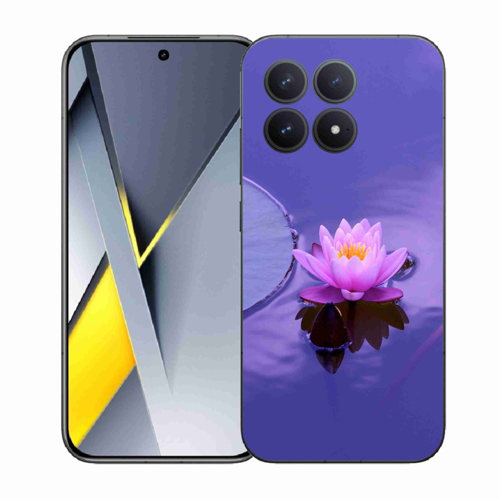 Gelový kryt mmCase na Xiaomi Poco F8 Pro - květ na hladině