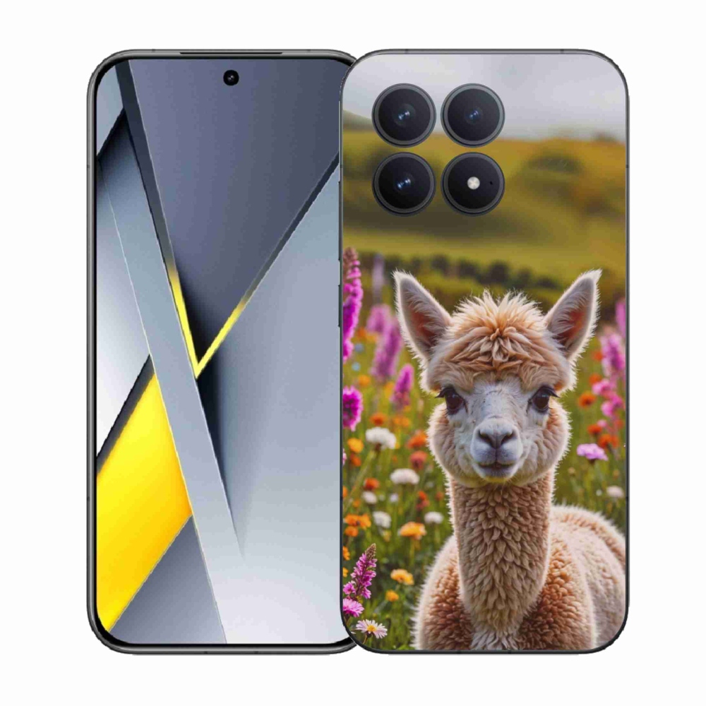 Gelový kryt mmCase na Xiaomi Poco F8 Pro - lama na louce